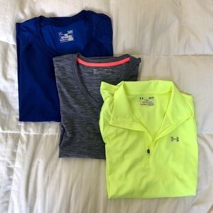 Under Armour Heat Gear Size Small Bundle
